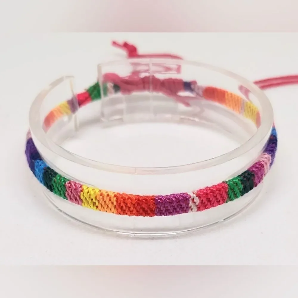 Men's‎ bracelet striped punk hemp new e63